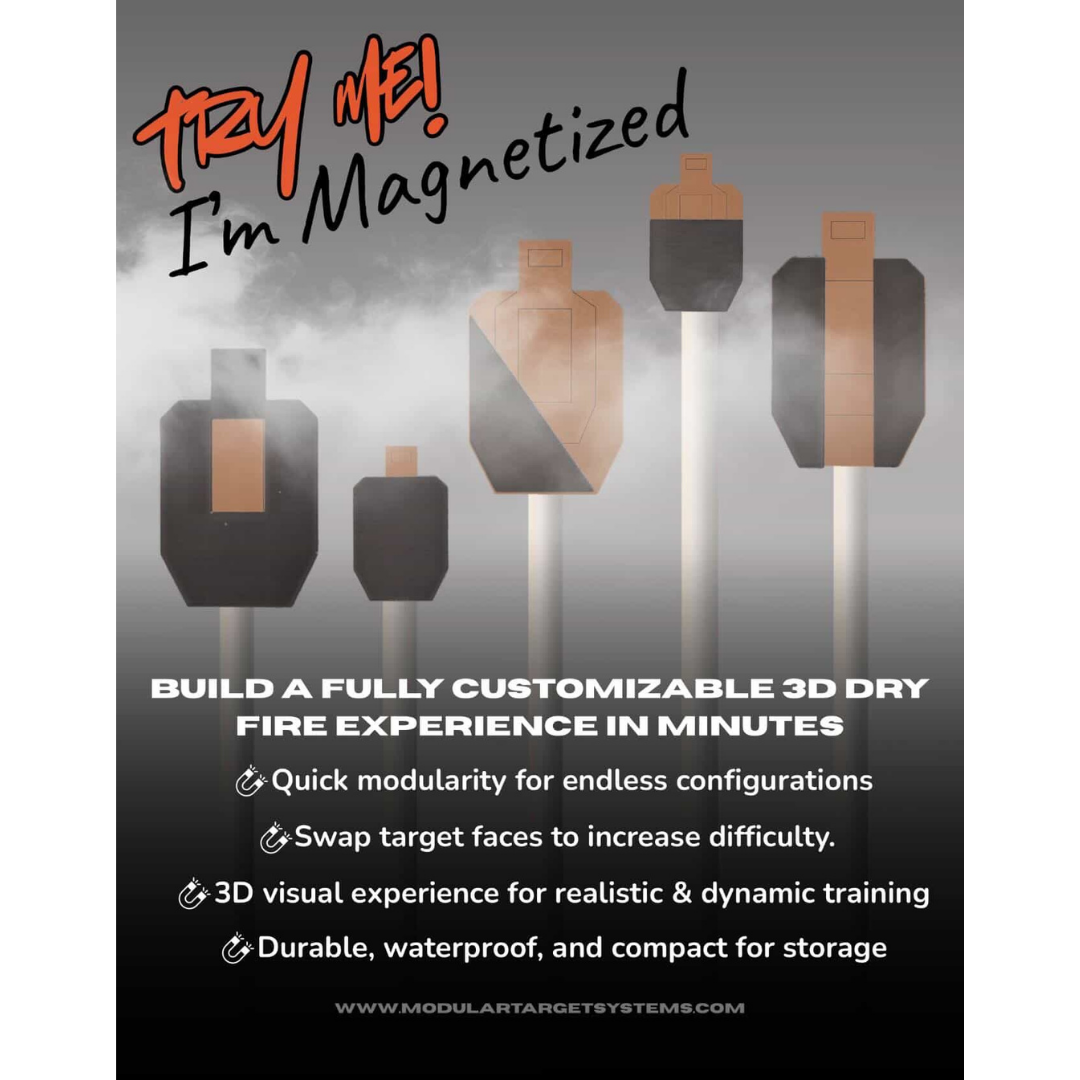 MTS USPSA Dry Fire Starter Kit (Modular Target System)