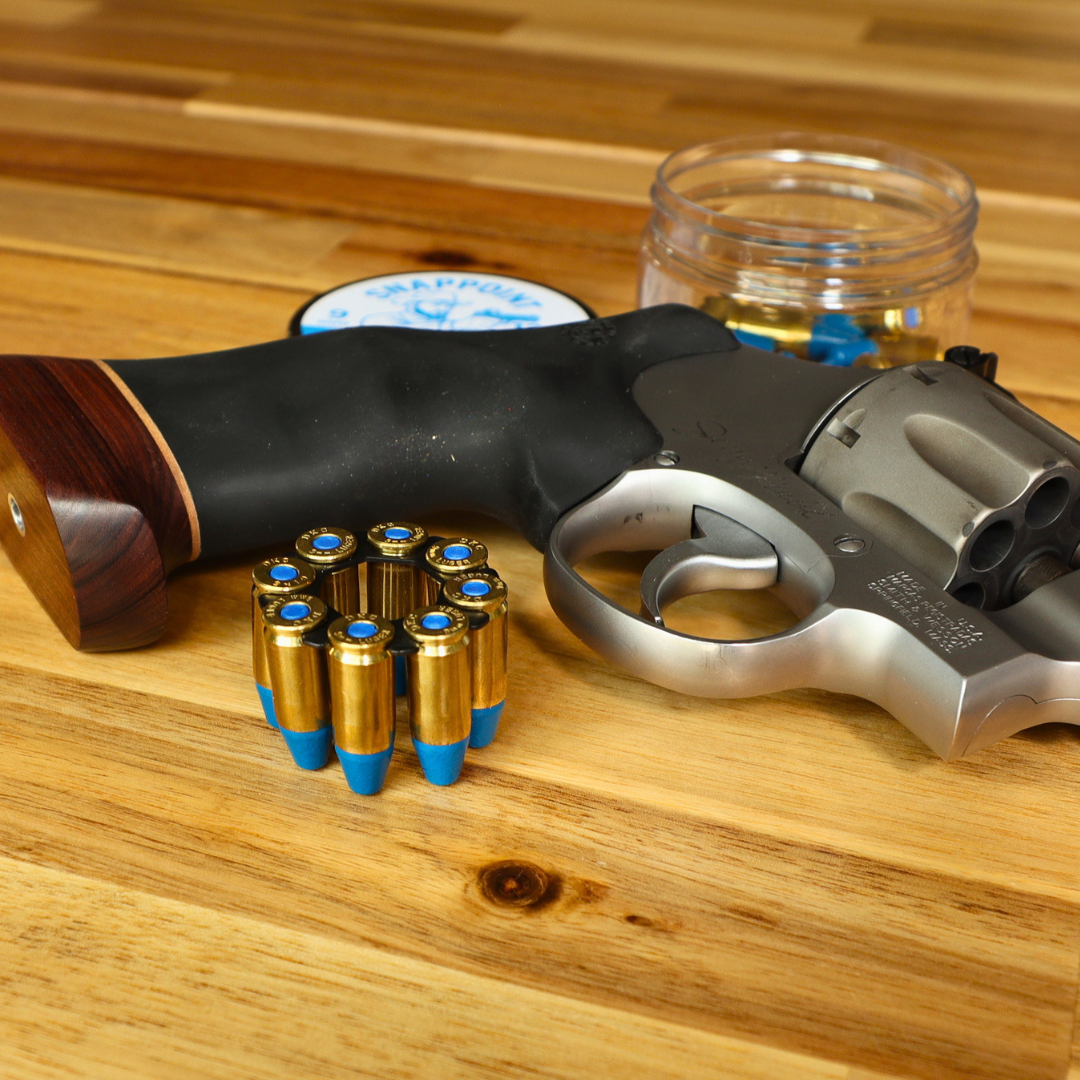 SnapPoint 9mm Snap Caps (Set of 20)– Real-Weight Dry Fire Dummy Rounds w/ SnapPlug Primer