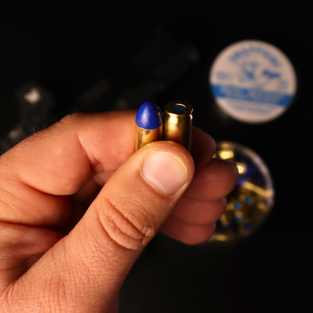 SnapPoint 380 ACP Snap Caps (Set of 20)– Real-Weight Dry Fire Dummy Rounds w/ SnapPlug Primer