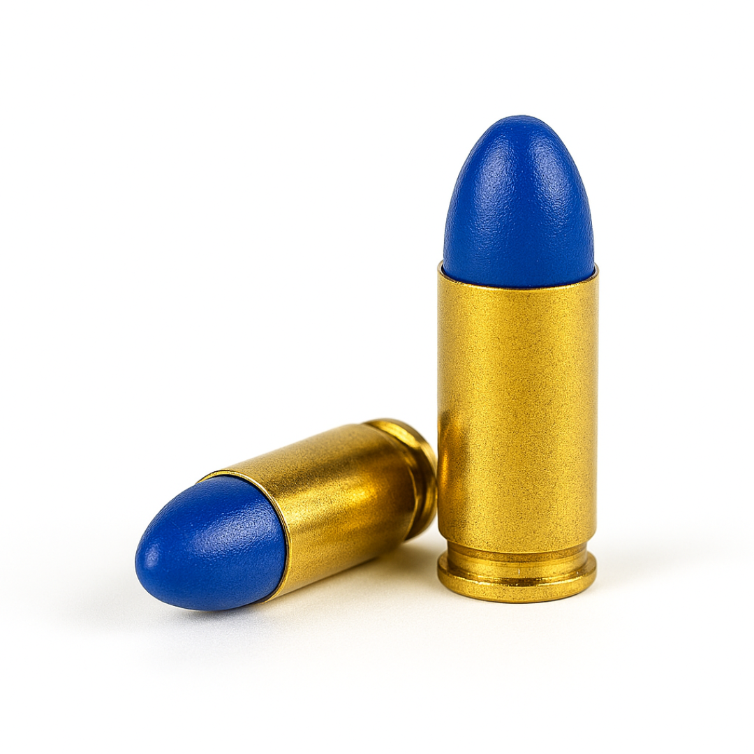 SnapPoint 9mm Snap Caps – Real-Weight Dry Fire Dummy Rounds w/ SnapPlug Primer