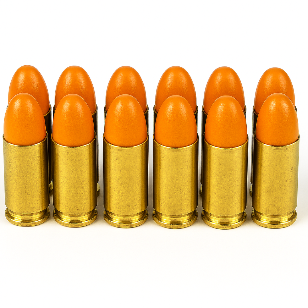 SnapPoint 9mm Snap Caps – Real-Weight Dry Fire Dummy Rounds w/ SnapPlug Primer