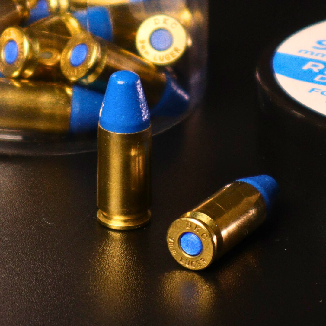 SnapPoint 9mm Snap Caps (Set of 20)– Real-Weight Dry Fire Dummy Rounds w/ SnapPlug Primer