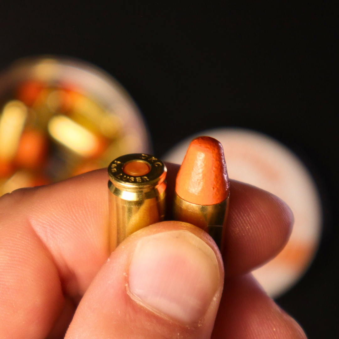 SnapPoint 9mm Snap Caps (Set of 20)– Real-Weight Dry Fire Dummy Rounds w/ SnapPlug Primer