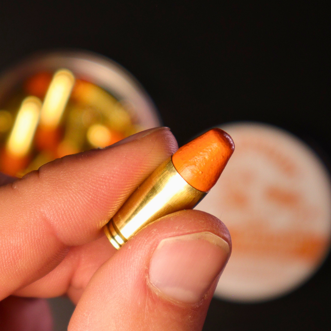 SnapPoint 9mm Snap Caps (Set of 20)– Real-Weight Dry Fire Dummy Rounds w/ SnapPlug Primer