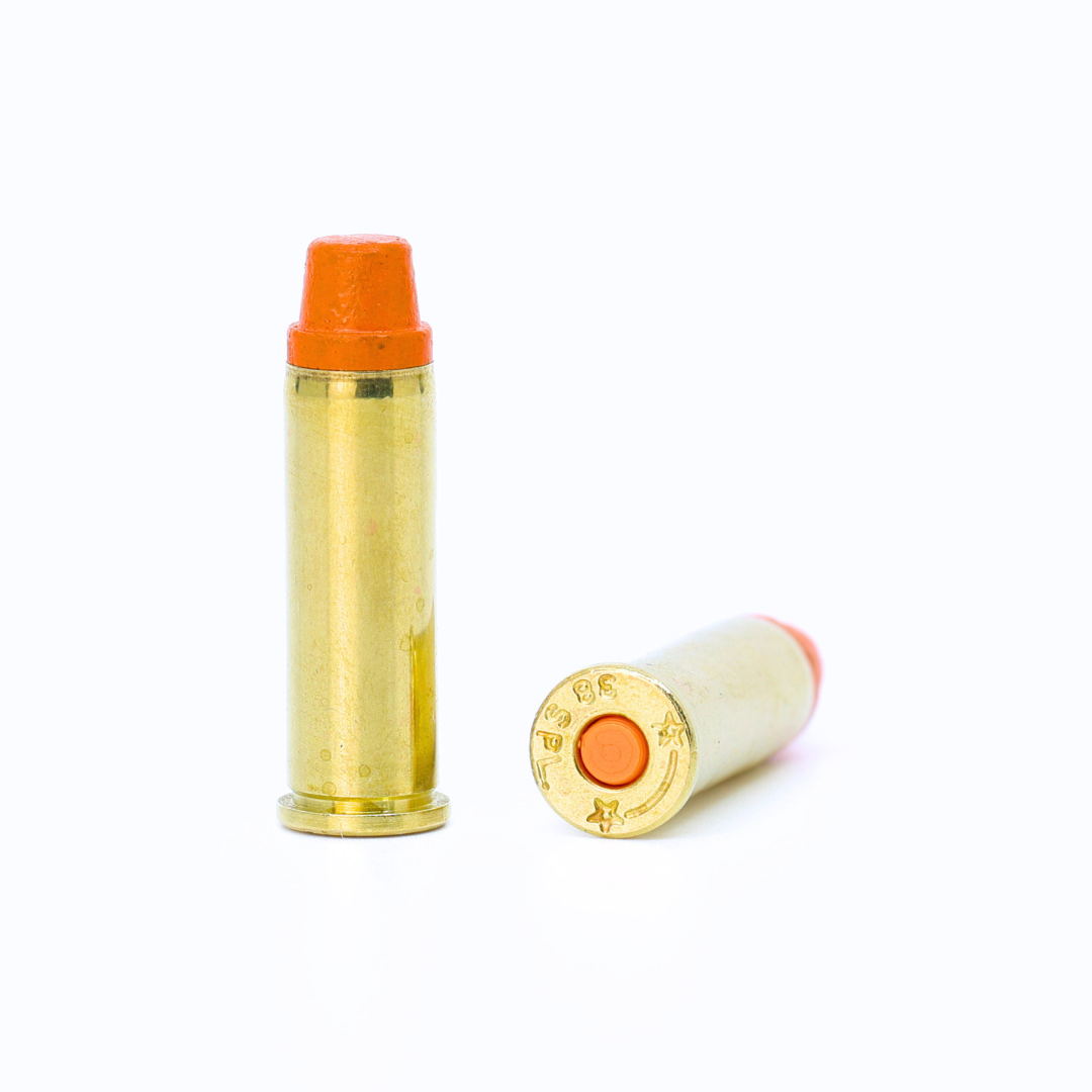 SnapPoint 38 Special Snap Caps (Set of 20)– Real-Weight Dry Fire Dummy Rounds w/ SnapPlug Primer